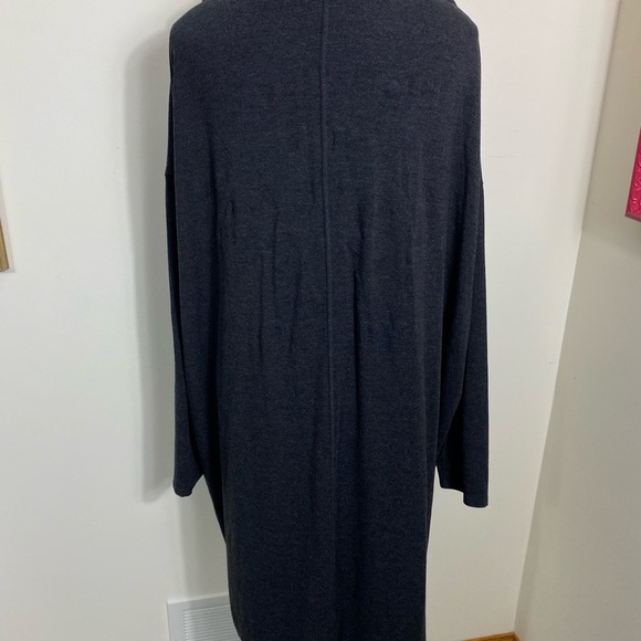 Life Is Good Heathered Charcoal Gray Cardigan - Picture 4 of 8